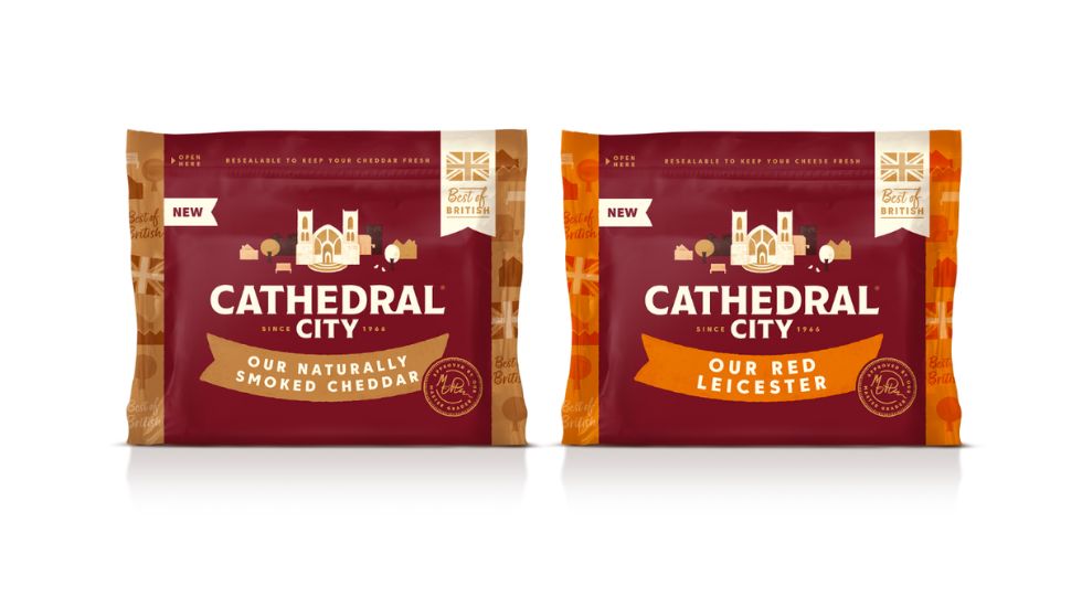 Cathedral City launch two new products Red Leicester and Smoked